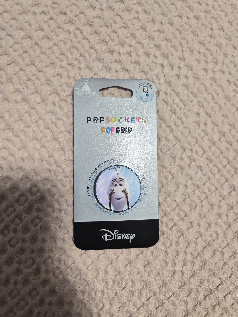 Disney PopSockets PopGrip Phone Grip with Olaf Design - White